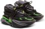 Balmain Eenhoorn Lage trainers in neopreen en kalfsleer Black Heren - Thumbnail 16