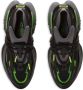 Balmain Eenhoorn Lage trainers in neopreen en kalfsleer Black Heren - Thumbnail 18