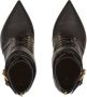 Balmain Uria leather ankle boots Zwart Dames - Thumbnail 11
