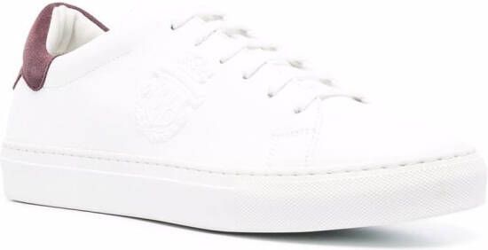 Billionaire Crest low-top sneakers Wit