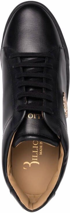 Billionaire Crest low-top sneakers Zwart