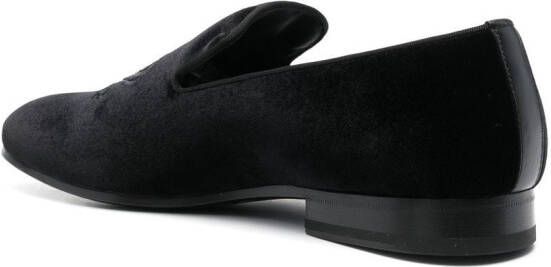 Billionaire Fluwelen loafers Zwart