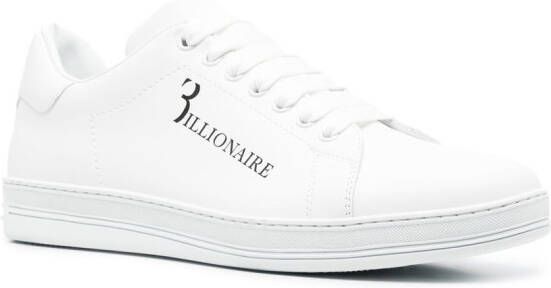 Billionaire Sneakers met logoprint Wit