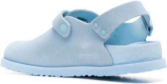 Birkenstock 1774 III Tokio suède slippers Blauw