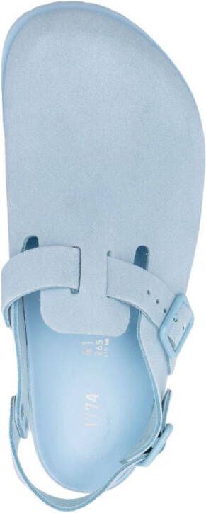 Birkenstock 1774 III Tokio suède slippers Blauw