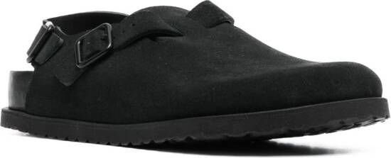 Birkenstock 1774 III Tokio suède slippers Zwart