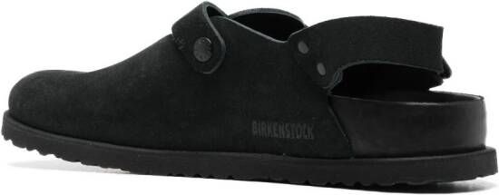 Birkenstock 1774 III Tokio suède slippers Zwart