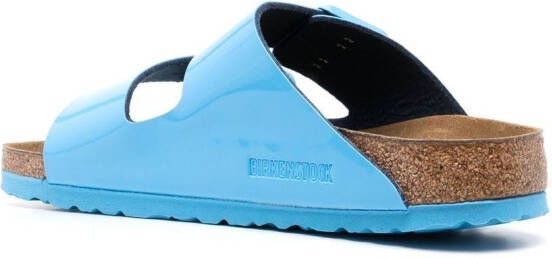 Birkenstock Arizona sandalen met dubbele gesp Blauw