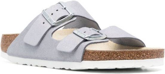 Birkenstock Arizona sandalen met gesp Paars