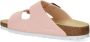 Birkenstock Arizona Birko-Flor slippers met gesp Roze - Thumbnail 3