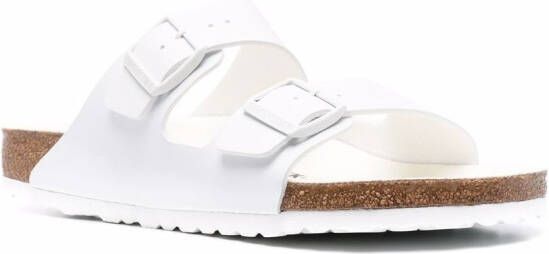 Birkenstock Arizona Birko-Flor sandalen Wit