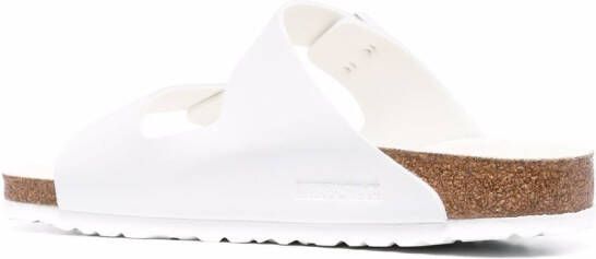 Birkenstock Arizona Birko-Flor sandalen Wit