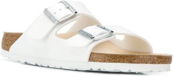 Birkenstock Arizona Birko-Flor sandalen Wit