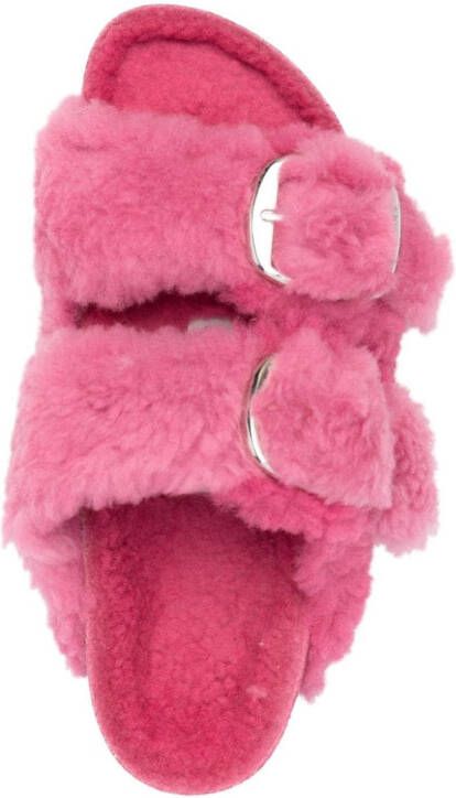 Birkenstock Arizona sandalen met gespsluiting Roze