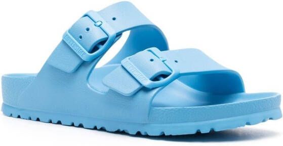 Birkenstock Arizona sandalen met gesp Blauw