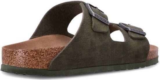 Birkenstock Arizona sandalen met gesp Groen