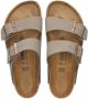 Birkenstock Arizona sandalen met dubbele gesp Grijs - Thumbnail 4