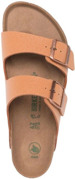 Birkenstock Arizona sandalen met dubbele bandjes Bruin