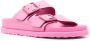 Birkenstock Arizona slippers met logo-reliëf Roze - Thumbnail 2