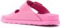 Birkenstock Arizona slippers met logo-reliëf Roze - Thumbnail 3