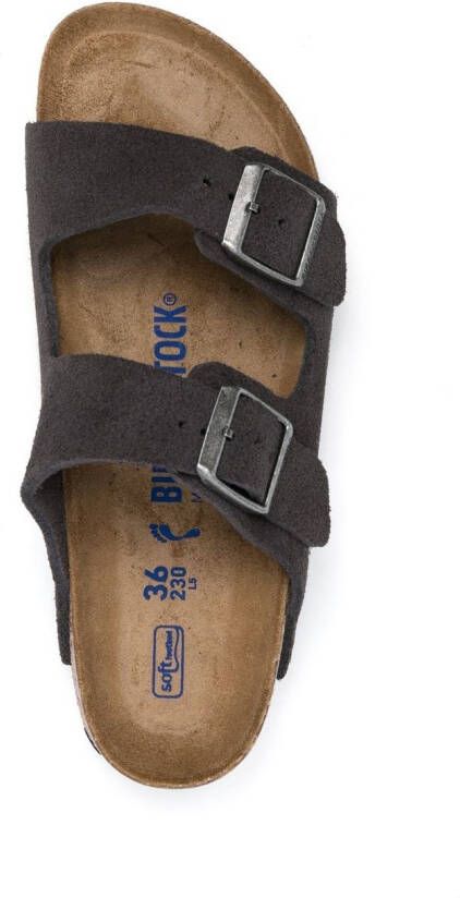 Birkenstock Arizona sandalen met gespdetail Grijs