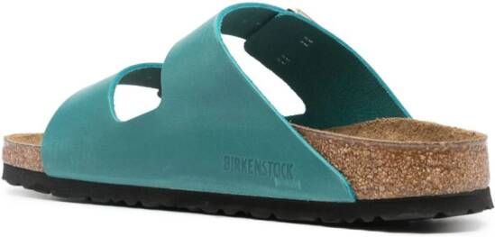 Birkenstock Arizona leren sandalen Blauw