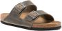 Birkenstock Arizona leren sandalen Bruin - Thumbnail 2