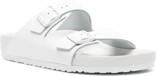 Birkenstock Arizona leren sandalen Wit