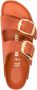 Birkenstock Arizona leren slippers Oranje - Thumbnail 4