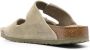 Birkenstock Arizona leren sandalen Groen - Thumbnail 3