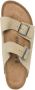 Birkenstock Arizona leren sandalen Groen - Thumbnail 4