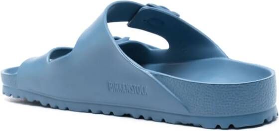 Birkenstock Arizona sandalen met logo-reliëf Blauw
