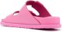 Birkenstock Arizona slippers met open neus Roze - Thumbnail 3