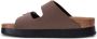 Birkenstock Arizona sandalen met plateauzool Bruin - Thumbnail 5