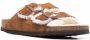 Birkenstock Arizona sandalen met bontvoering Beige - Thumbnail 2