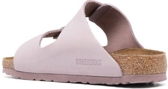 Birkenstock Arizona sandalen met dubbel bandje Paars