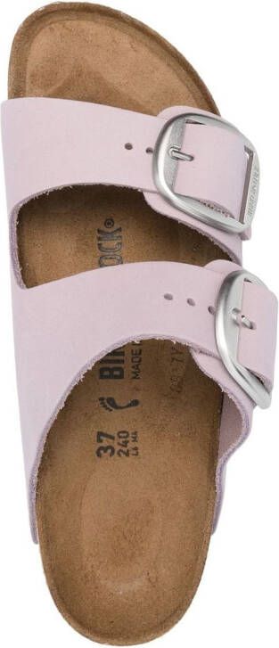 Birkenstock Arizona sandalen met dubbel bandje Paars