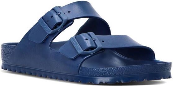 Birkenstock Arizona sandalen met dubbele bandjes Blauw