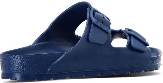 Birkenstock Arizona sandalen met dubbele bandjes Blauw