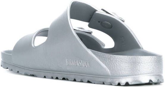 Birkenstock Arizona sandalen met gesp Grijs