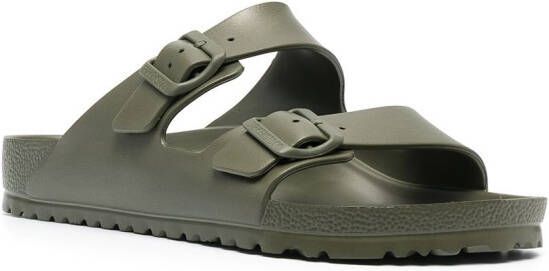 Birkenstock Arizona sandalen met gesp Groen