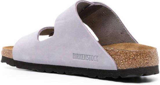 Birkenstock Arizona sandalen met gesp Paars