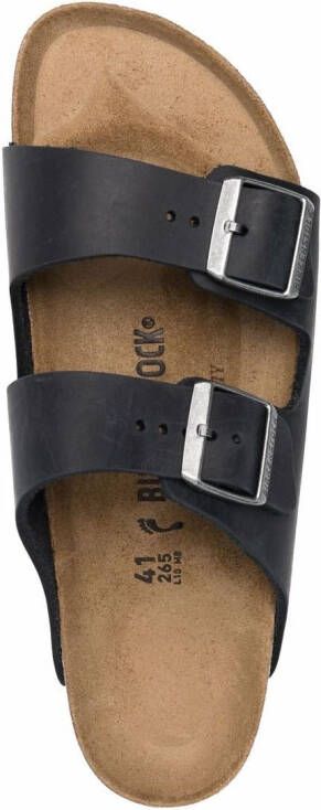 Birkenstock Arizona sandalen met gesp Zwart