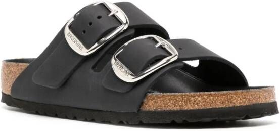 Birkenstock Arizona sandalen met gesp Zwart