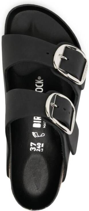 Birkenstock Arizona sandalen met gesp Zwart