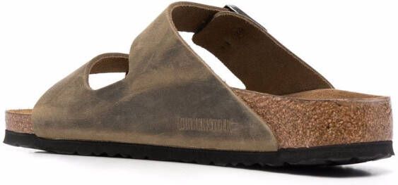 Birkenstock Arizona sandalen met gespsluiting Groen