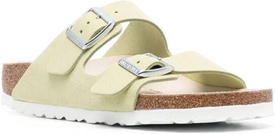 Birkenstock Arizona sandalen met gespsluiting Groen