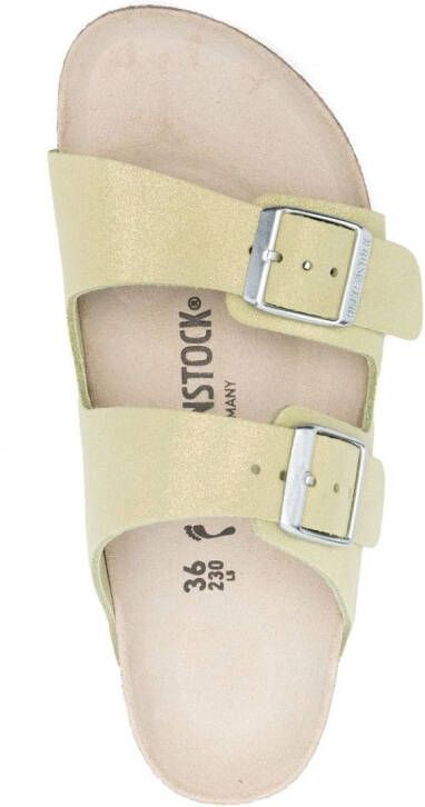 Birkenstock Arizona sandalen met gespsluiting Groen