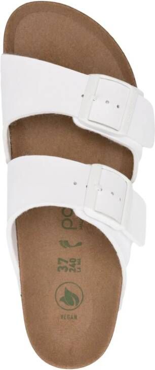 Birkenstock Arizona sandalen met plateauzool Wit