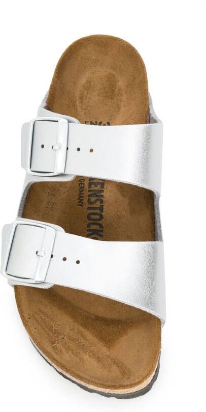 Birkenstock Arizona sandalen Zilver